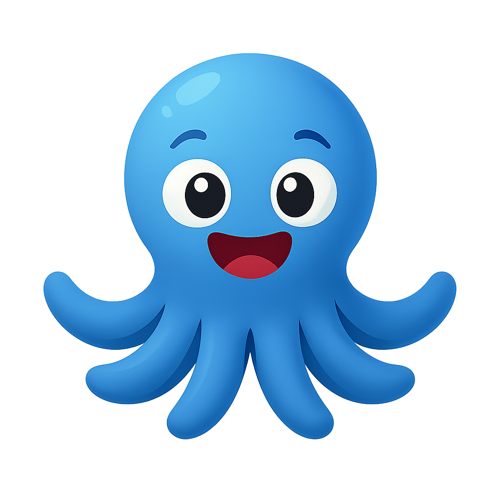 Octopullo Travel Illustration